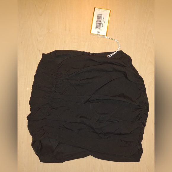 NAIA MINI SKIRT - BLACK - Picture 1 of 6